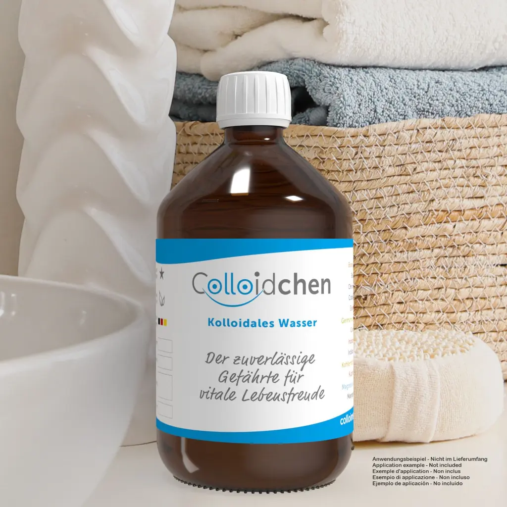 Colloimed - Braunglasflasche Colloidchen 250ml - BGF0500CK - Anwendung.webp