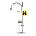 Colloimed - Osmose Wasserhahn mit Wirbler S316 - Abmessungen.webp