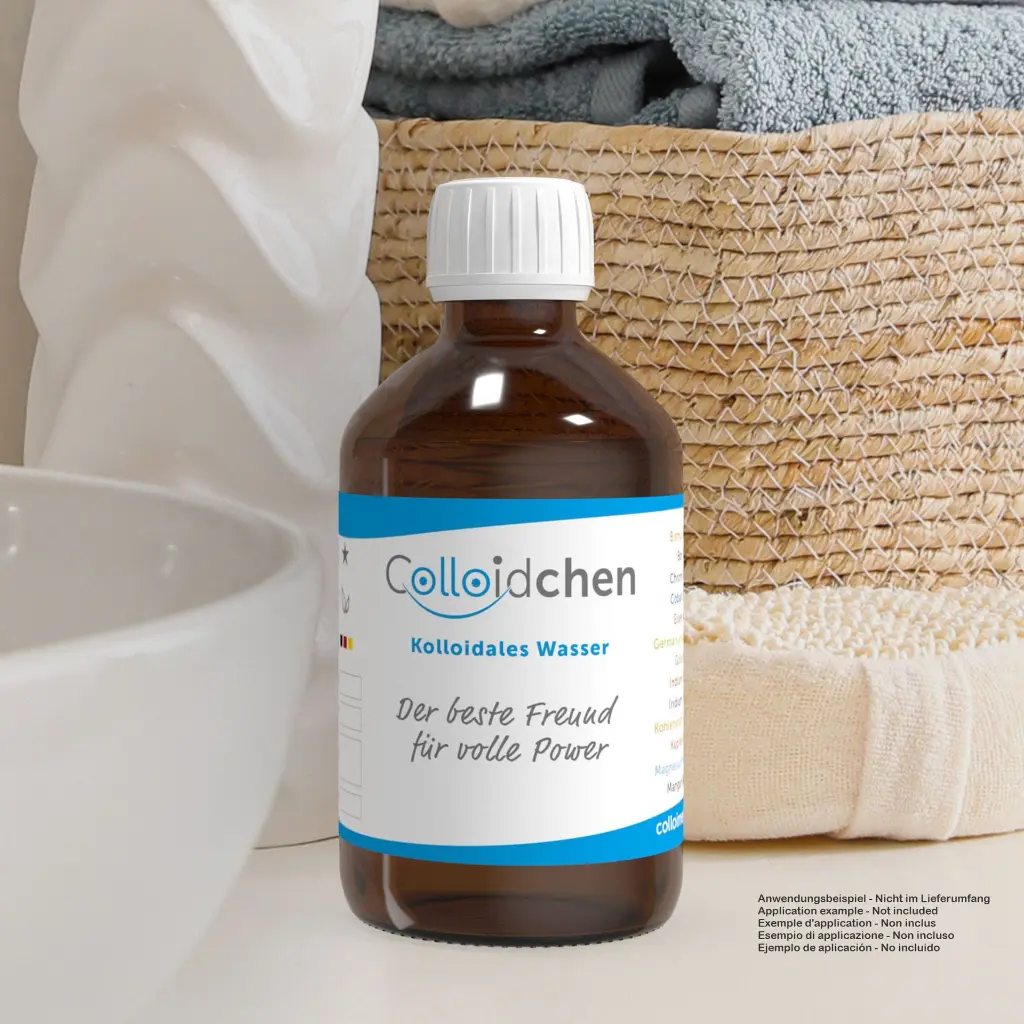 Colloimed - Braunglasflasche Colloidchen 250ml - BGF0250CK - Anwendung.webp